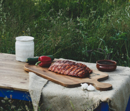 Oxford Sandy Black Pork Box